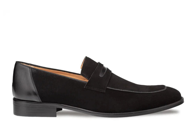 Mezlan Black Slip-On Men&