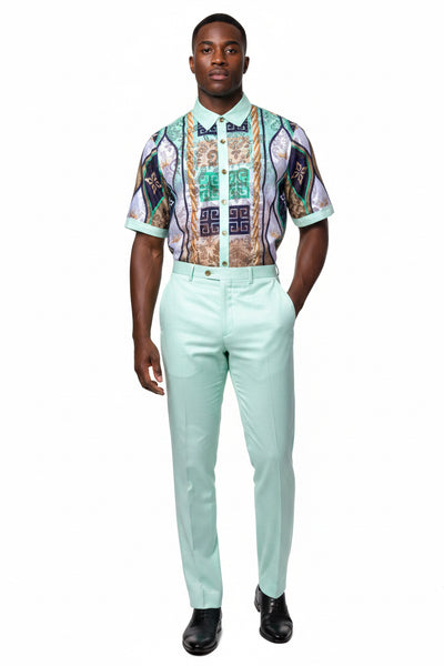 mint green dress shirt outfit All Good Things Mint Green Shirt Dress Shop the Mint