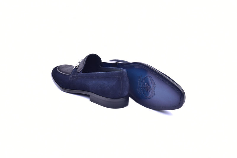 Navy/Grey Suede Corrente Men&