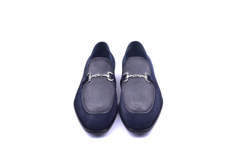 Navy/Grey Suede Corrente Men&