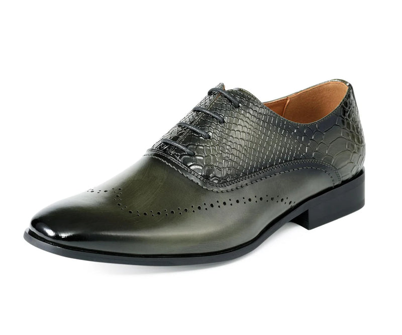 Olive Wingtip Men&