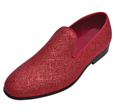 Red Shoes Men's Fashion Design Slip-On Loafer Style No : LF8885