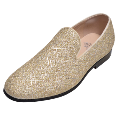 Gold Men's Fashion Design Slip-On Loafer Style No : LF8885