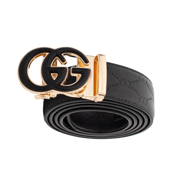 Black and Gold buckle Men&