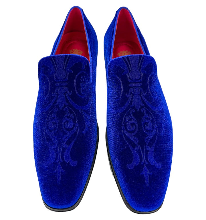 Royal Blue Paisley Men&