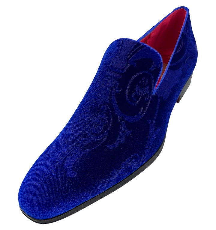 Royal Blue Paisley Men&