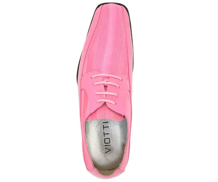 Pink Patent Leather Viotti Men display picture 1