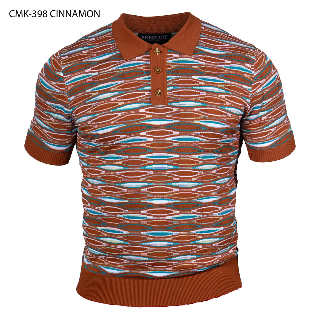 Prestige Cinnamon Short Sleeves Polo Shirt Style No: CMK-398