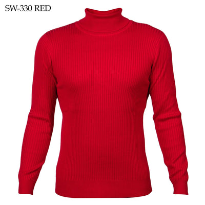 Red Prestige International Men's Turtleneck Sweater Regular-Fit SW-330