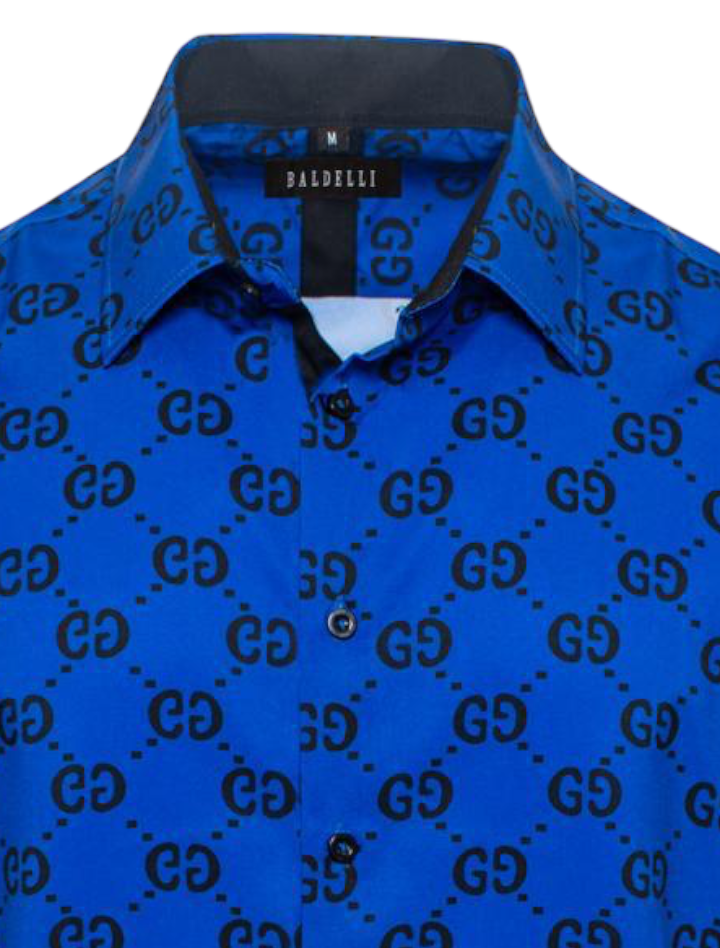 Royal Blue GG Men&