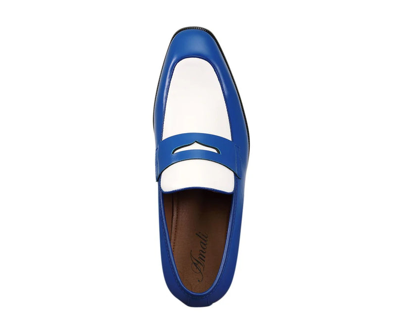 Royal/White Two-Tone Men&