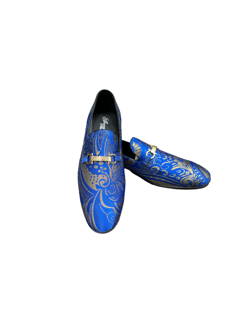 Royal and Gold Paisley Men&