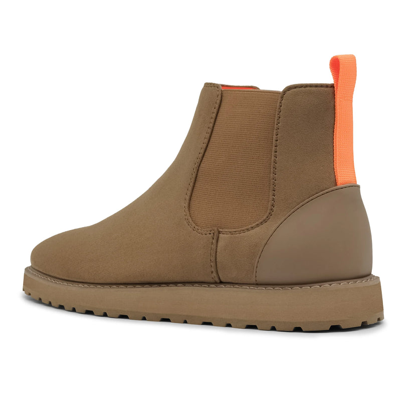 Sand Suede Chelsea Boots Casual Fashion Design Sneaker-The Mustella