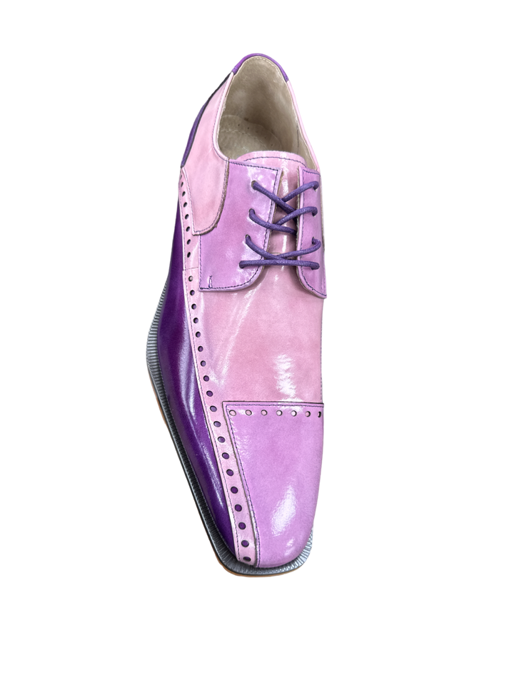 Stacy Adams Plaza Purple Men s Multi Color Lace Up Dress Shoes Oxford DESIGN MENSWEAR