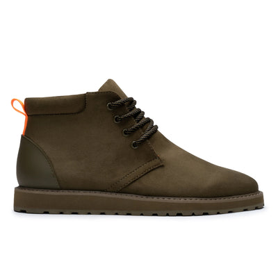 Olive Men's Casual Lace Up Boot Suede TAYNO Style No: The Maple