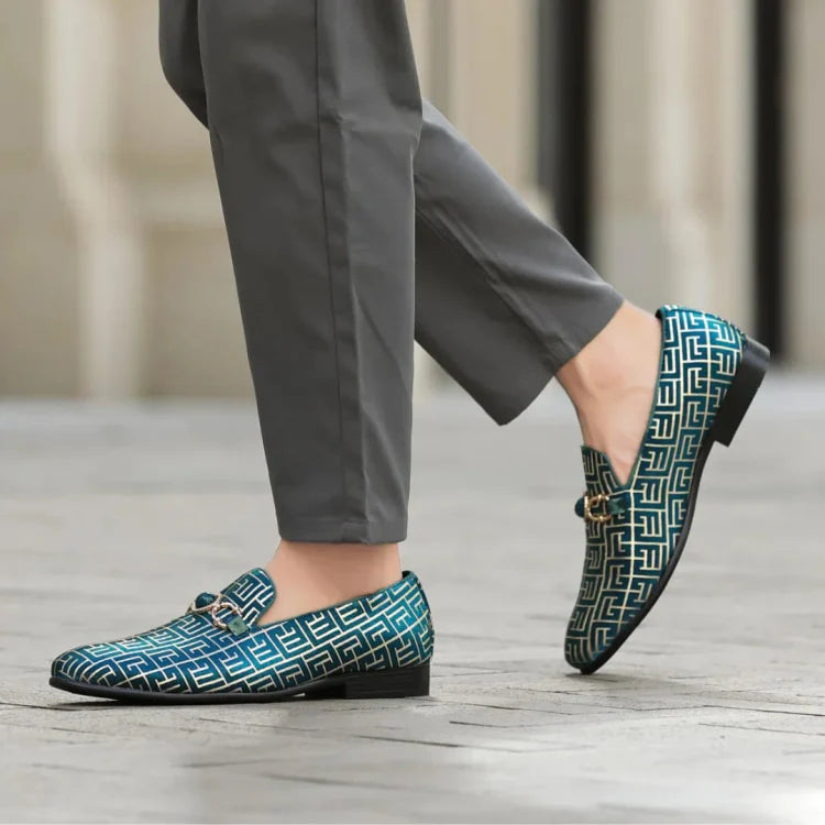 Teal-Gold Men&