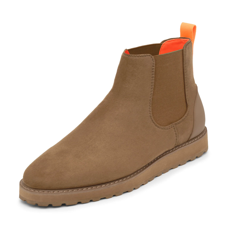 Sand Suede Chelsea Boots Casual Fashion Design Sneaker-The Mustella