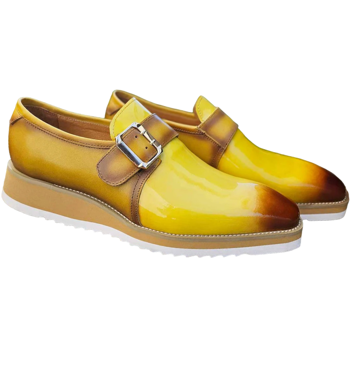 Gorgeous Patent Leather Monkstrap Slip on