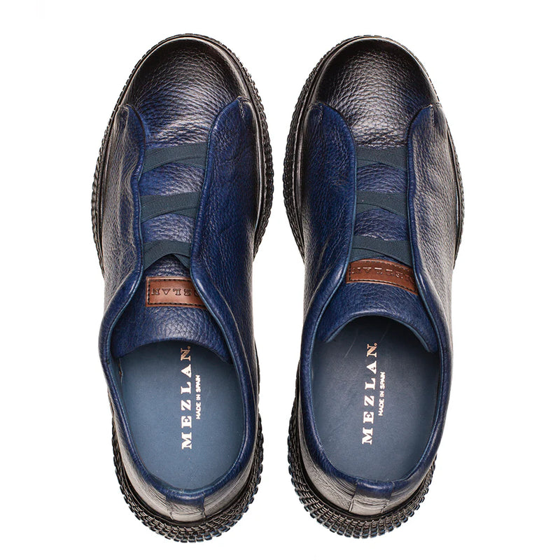 Blue Mezlan Calico Deer Slip-On Sneakers Men&