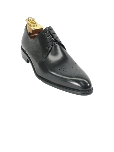 Carrucci Burgundy Genuine Leather Men s Lace Up Dress Shoes Design Menswear