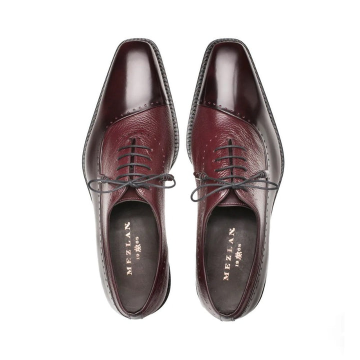 Burgundy Mezlan Men