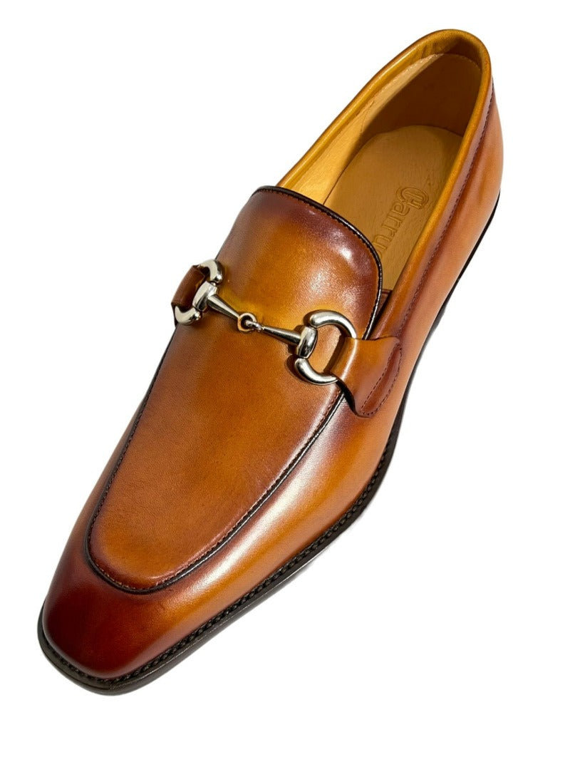 Carrucci Cognac Leather Men&