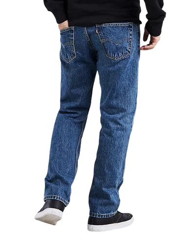 Men's Blue Levi's 505 Jeans Regular-Fit - DESIGN MENSWEAR
