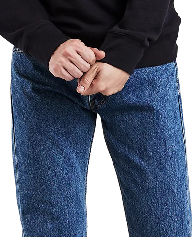Men's Blue Levi's 505 Jeans Regular-Fit - DESIGN MENSWEAR