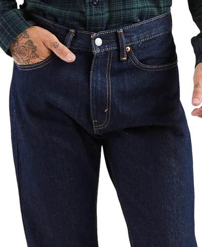 Levi’s® Flex Blue Men's 505 Regular Fit Jeans - DESIGN MENSWEAR