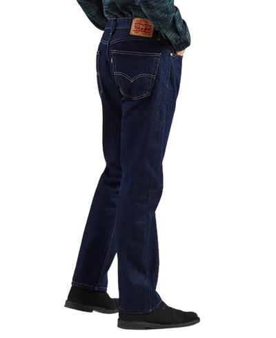 Levi’s® Flex Blue Men's 505 Regular Fit Jeans - DESIGN MENSWEAR