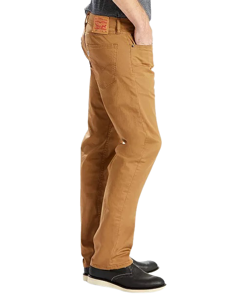 Levis 505 khaki jeans clearance