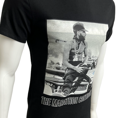 Black Men's Graphic Tees 100% Cotton - Design Menswear