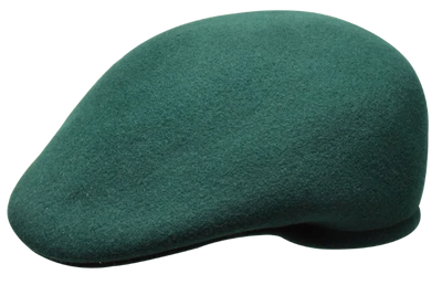 Bruno Capelo Men's Hunter Green Wool Cap 100% Wool - Design Menswear