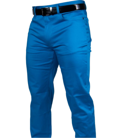 Men's Prestige Royal Blue Classic Fit Jeans - Design Menswear