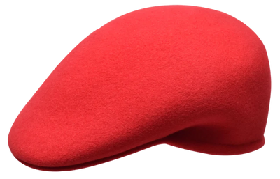 Bruno Capelo Men's Red Wool Cap 100% Wool - Design Menswear