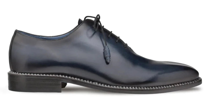 Mezlan Blue Lace Up Men&