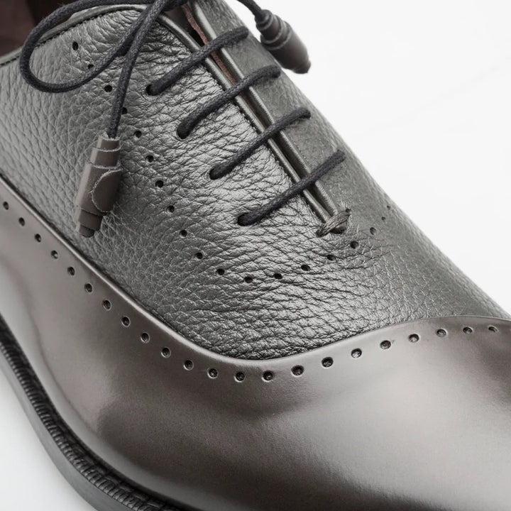 Elegant Gray Men\'s Dress Shoes BY MEZLAN Mezlan Soka15089 Cap Toe Oxford Men main image 3
