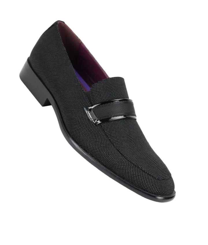 Black Men's fashion design Slip-On Dress Shoes Tuxedo and Suit Loafer – DESIGN MENSWEAR Black Men's fashion design Slip-On Dress Shoes Tuxedo and Suit Loafer – DESIGN MENSWEAR